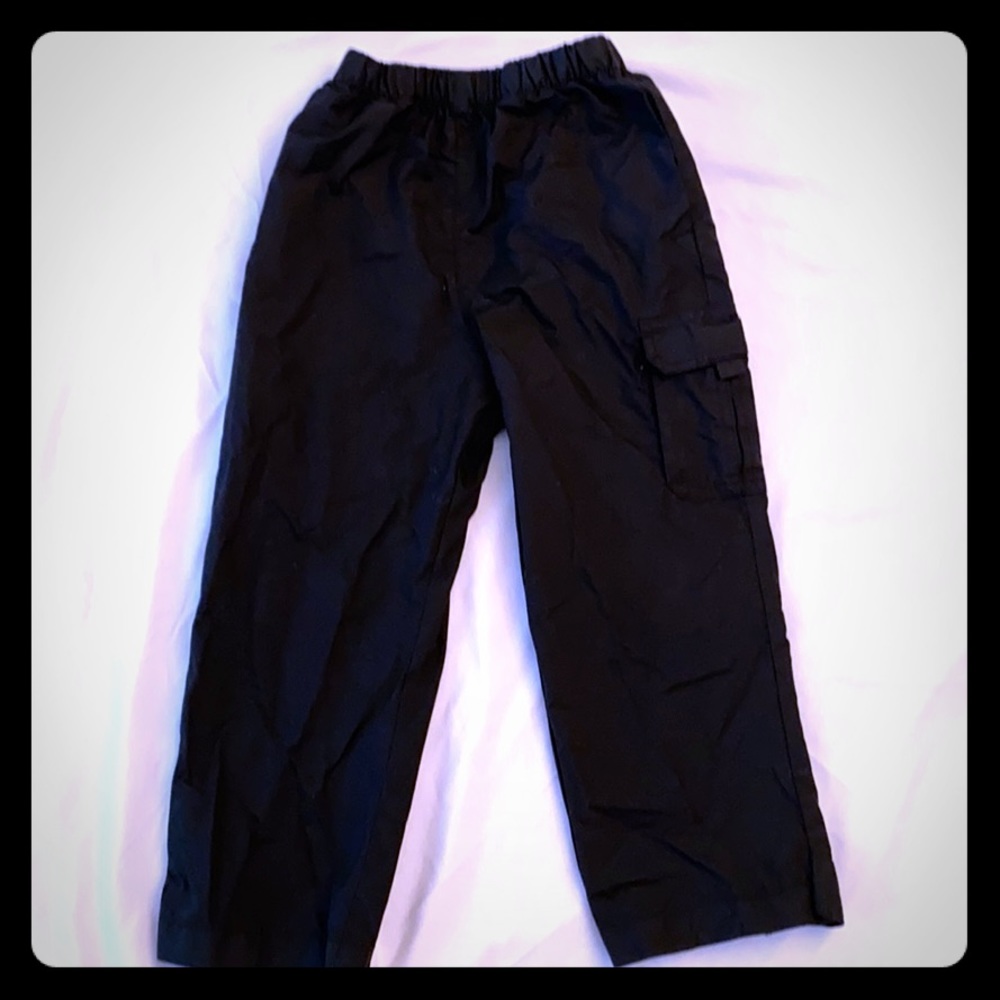 EUC Columbia boys black wind pants
